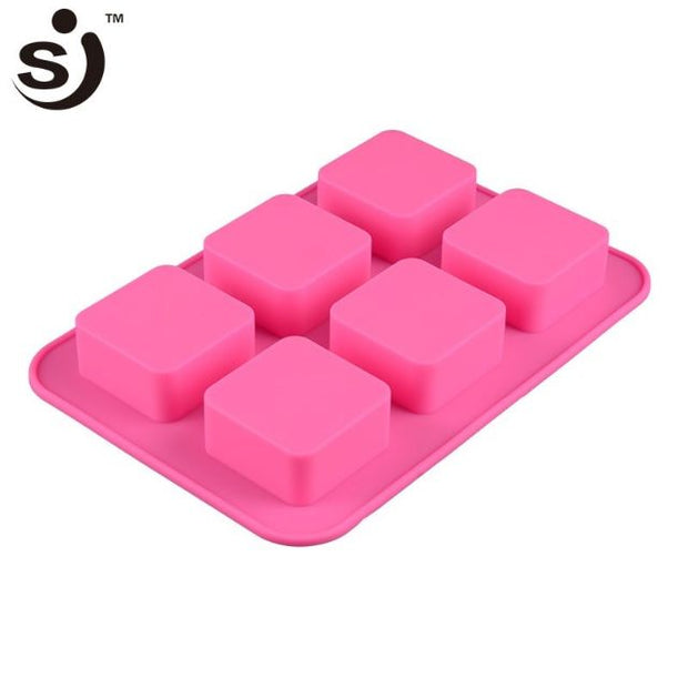 Onhand Rectangular Square Mold Silicone Soap Chocolate Molds