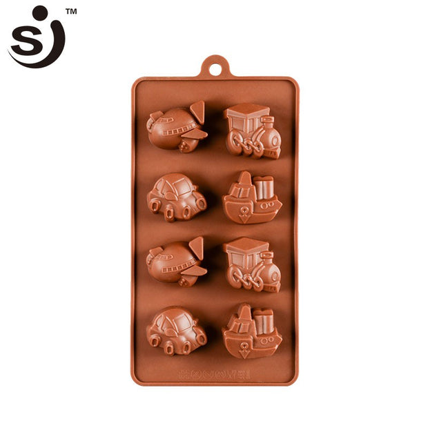 Onhand Small Car Shape Custom Silicon Chocolate Molds Mould
