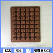 Onhand alphabet letters Molds silicone chocolate Molders