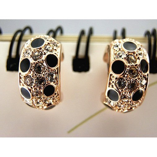 Leopard Dazzling Earrings