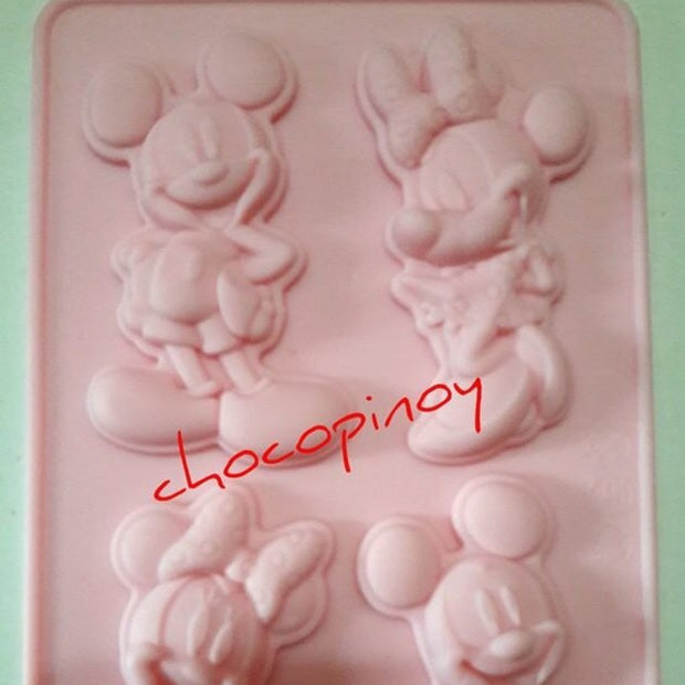 Mickey and Minnie Silicone Molder