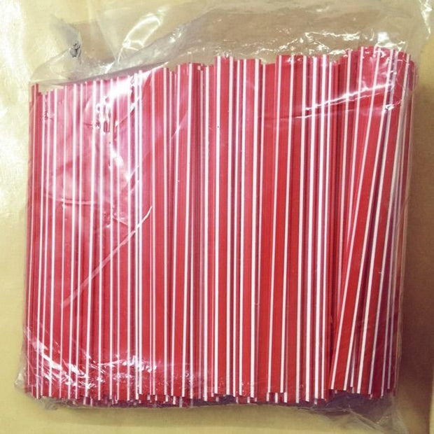 500grams 5 inches Red Coffee Plastic Stirrer Plastic