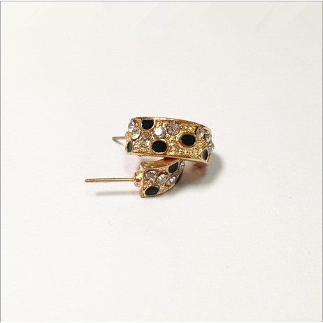 Leopard Dazzling Earrings