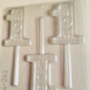 #1 Mom and #1 Dad Chocolate Lollipop Lolly Mould Mold Molder
