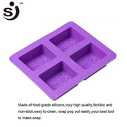 Onhand Soap Silicone Tree Rectangular Mold  Soap Molder