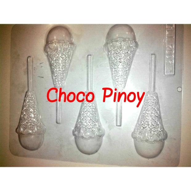 Ice Cream Lollipop Chocolate Molder