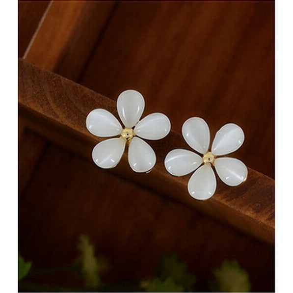 Opal Petals Earrings