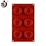Onhand 6 DONUT Silicone Molder Cake Mould Pan Mold