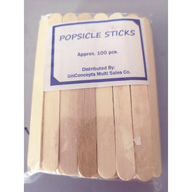100pcs Popsicle Sticks Onhand