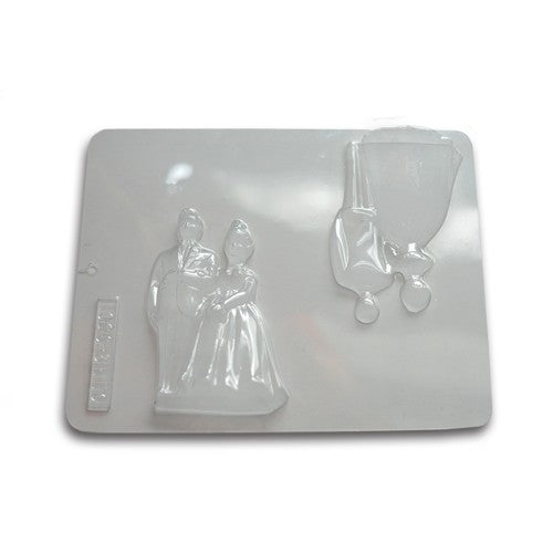 Big Wedding Couple Chocolate Molder Onhand