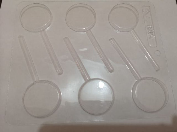 Circle Chocolate Lollipop Molder OnHand