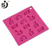 Onhand 16 Cavity Car Bear Lego Silicone Chocolate Mold  Baby