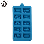 Onhand 10 Cavity Numbers Mold Silicone choco Chocolate Mould