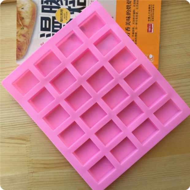 ONHAND Rectangular Chocolate Soap Silicone Mold Molder