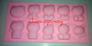 Hello Kitty Silicon Silicone Mold Molder Chocolate Soap