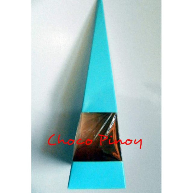 20pcs single Cake Pop Cone Blue Box Cute Give away Boxes