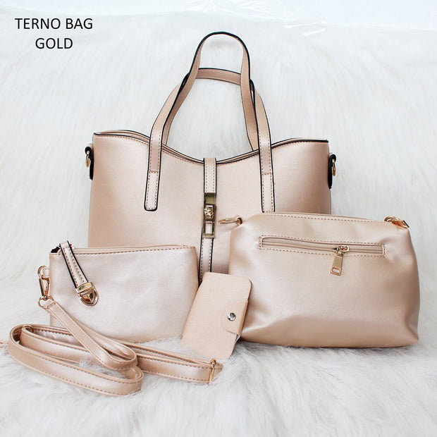 [FREE SHIPPING] Terno Bag (Gold)