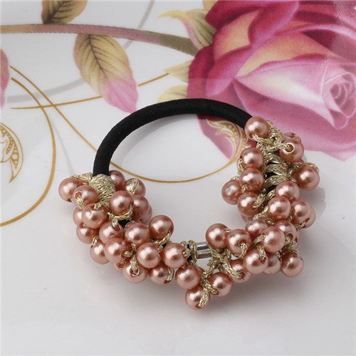 Pearls Beads Hair Rope