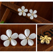 Opal Petals Earrings