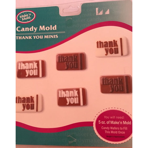 MakenMold Thank you Bites Minis Mold Molder
