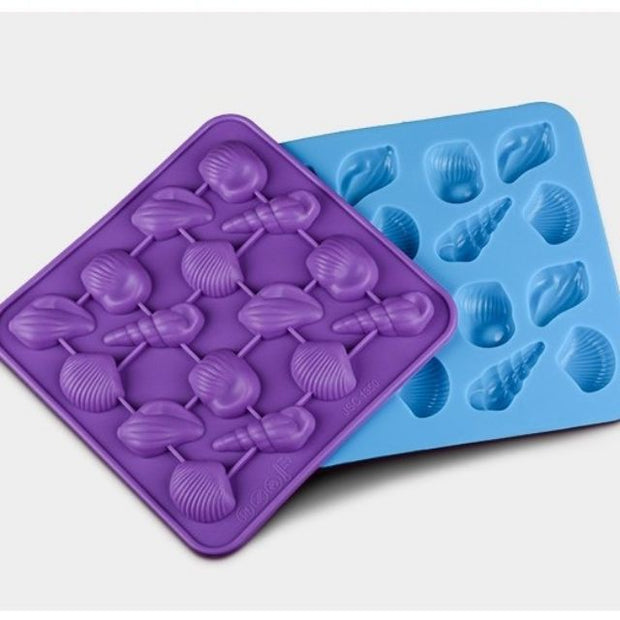 Onhand 16 cavities different seashells silicone ice mold
