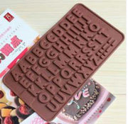 Small Alphabet / Letters Silicone Chocolate Molder