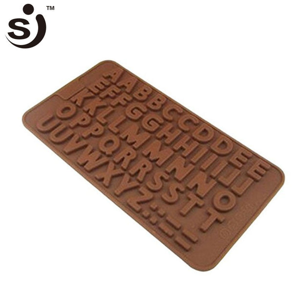 Onhand Alphabet and Number Set Silicone Mould Chocolate 2pcs