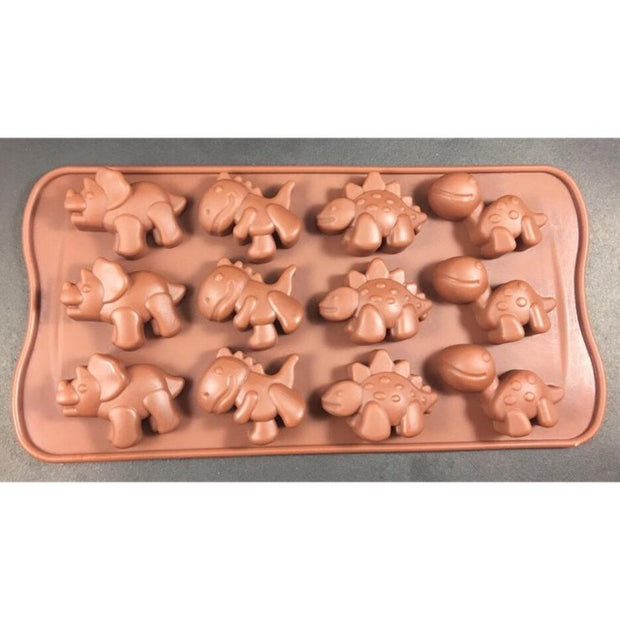 Onhand Dinosaur Silicone Chocolate Molders