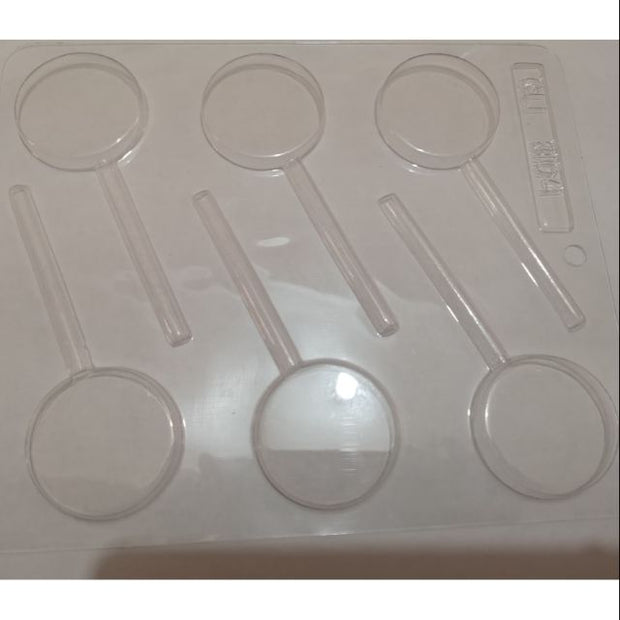 Circle Chocolate Lollipop Molder OnHand