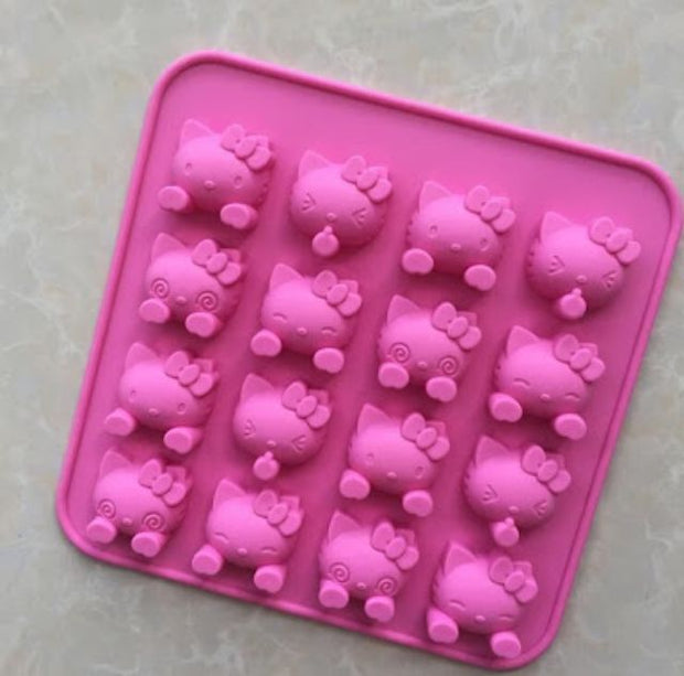 Onhand Hello Kitty Silicone Molder Soap Fondant Bites Mold
