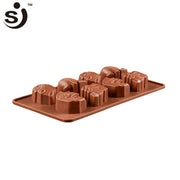 Onhand Small Car Shape Custom Silicon Chocolate Molds Mould