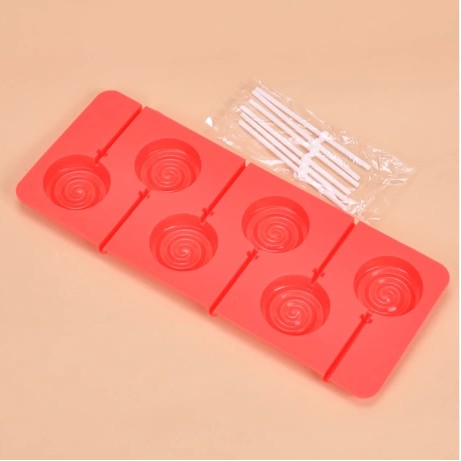 Onhand Circle Candy Lollipop Silicone Candy Mold For Party