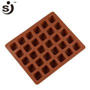 Onhand 30Mini Letters Alphabet Mould Silicone Chocolate Mold