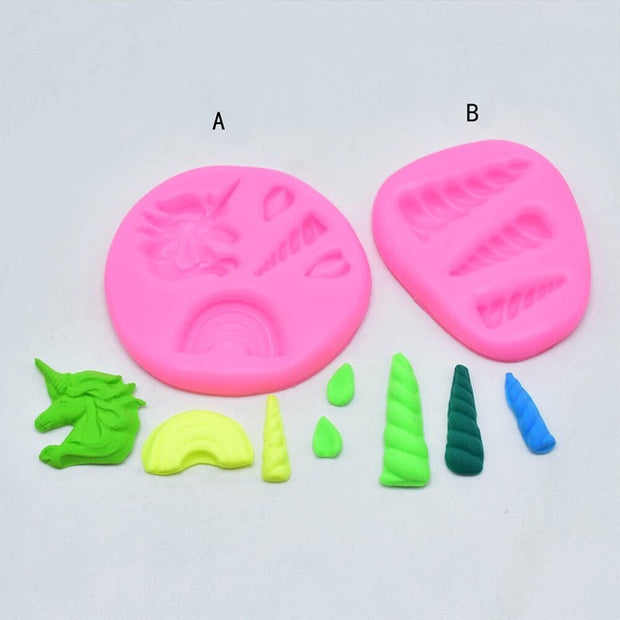 Small Unicorn Silicone Molder