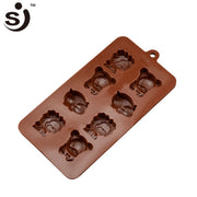 Onhand Animal Safari Shape Silicone Chocolate Mold Mould