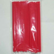 100pcs Red Lollipop Sticks (5.5inches)