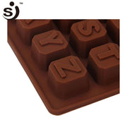 Onhand 30Mini Letters Alphabet Mould Silicone Chocolate Mold