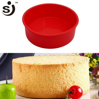 Onhand  Round Shape Silicone Cake Mold Reusable Mould  Pan