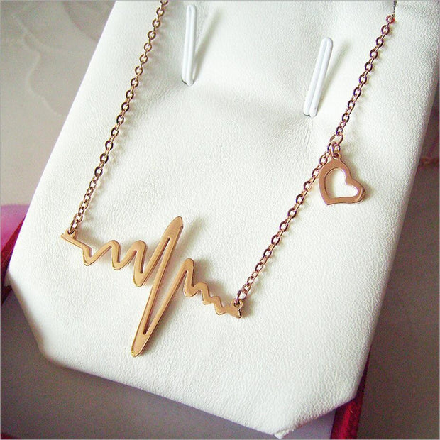 Heartbeat Necklace