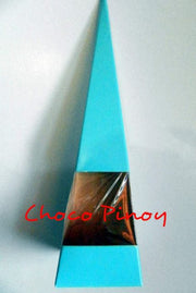 20pcs single Cake Pop Cone Blue Box Cute Give away Boxes