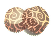 200pcs Pink Swirl Design Cupcake Liner