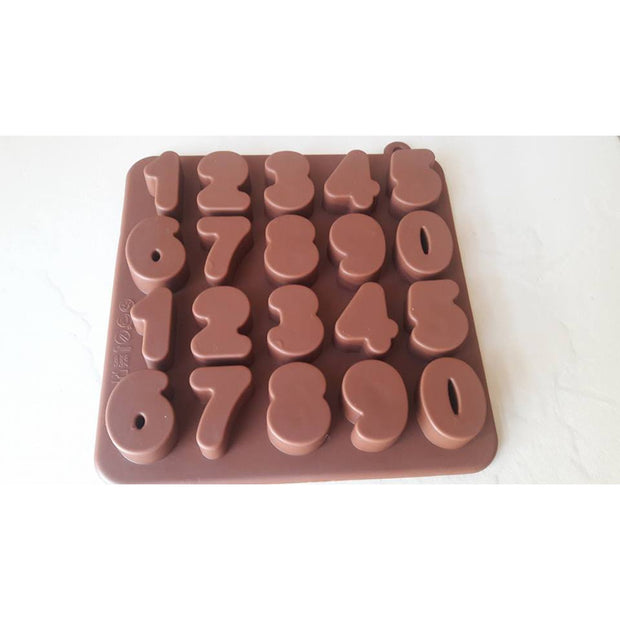 Numbers Silicone Chocolate Molder