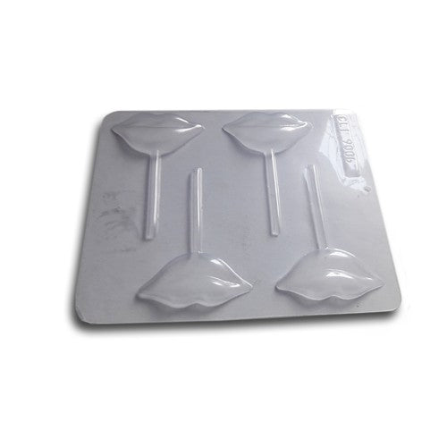 Lips Lollipop Chocolate Molder