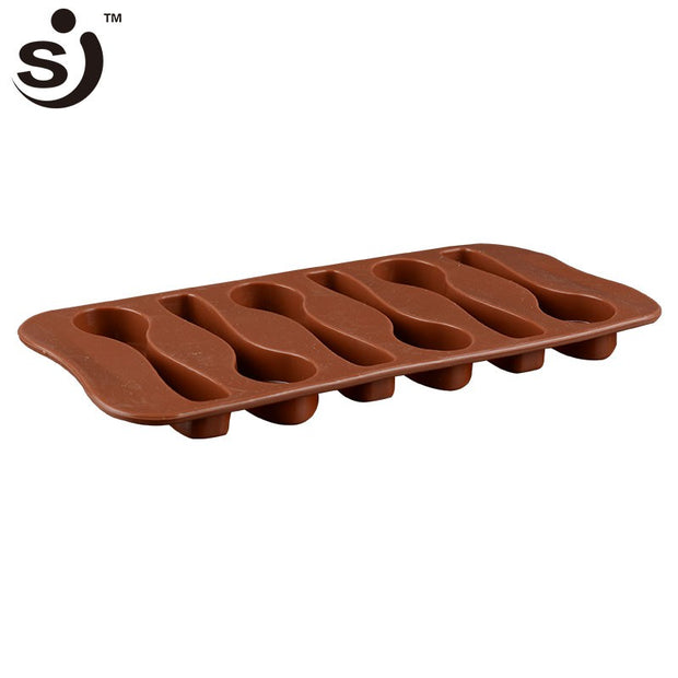 Onhand Chocolate Mold 6pcs Spoon Shape silicone spoon mould