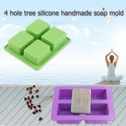 Onhand Soap Silicone Tree Rectangular Mold  Soap Molder