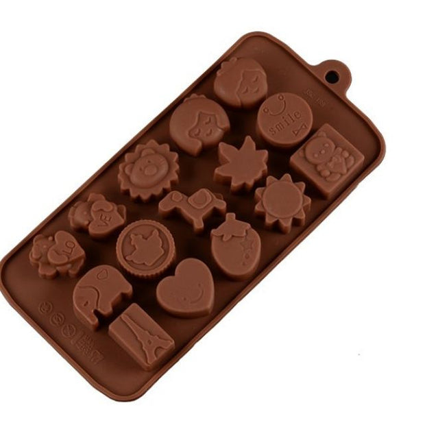 Onhand Strawberry Girl Cartoon Silicone Chocolate Mould mold