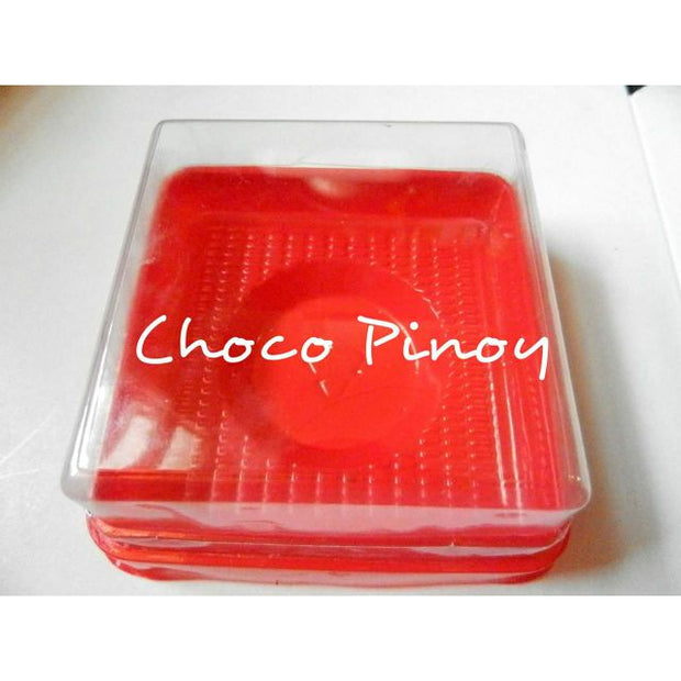 Onhand 10pcs Red Plastic Canister