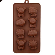 Onhand Animal Safari Shape Silicone Chocolate Mold Mould