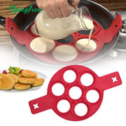 Non Stick Pancake and Egg Silicone Pan Flip Molder