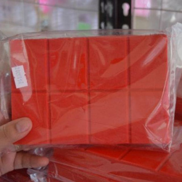 Colored Chocolate Bars Red and Pink Chocolate Blocks 400g